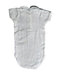 A White Short Sleeve Bodysuits from Bonpoint in size 3-6M for girl. (Back View)