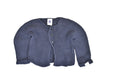 A Blue Cardigans from Petit Bateau in size 3-6M for girl. (Front View)