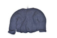 A Blue Cardigans from Petit Bateau in size 3-6M for girl. (Back View)