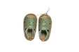 A Green Sandals from Pretty Brave in size 12-18M for girl. (Front View)