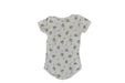A White Short Sleeve Bodysuits from Petit Bateau in size 12-18M for girl. (Back View)