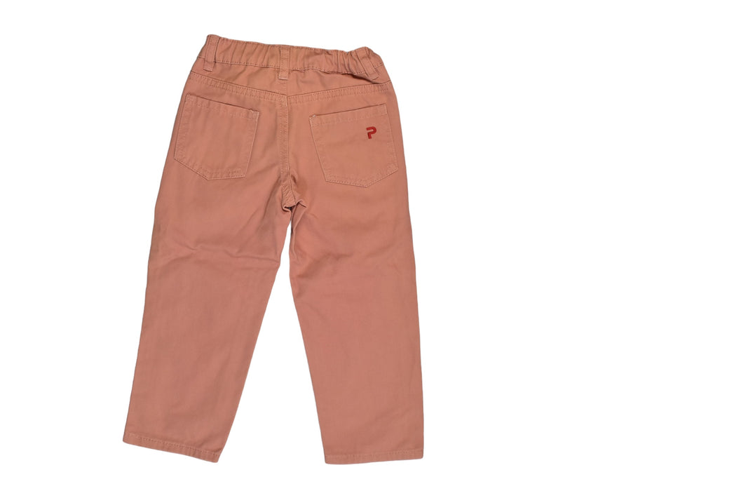 A Orange Casual Pants from PONEY in size 2T for boy. (Back View)