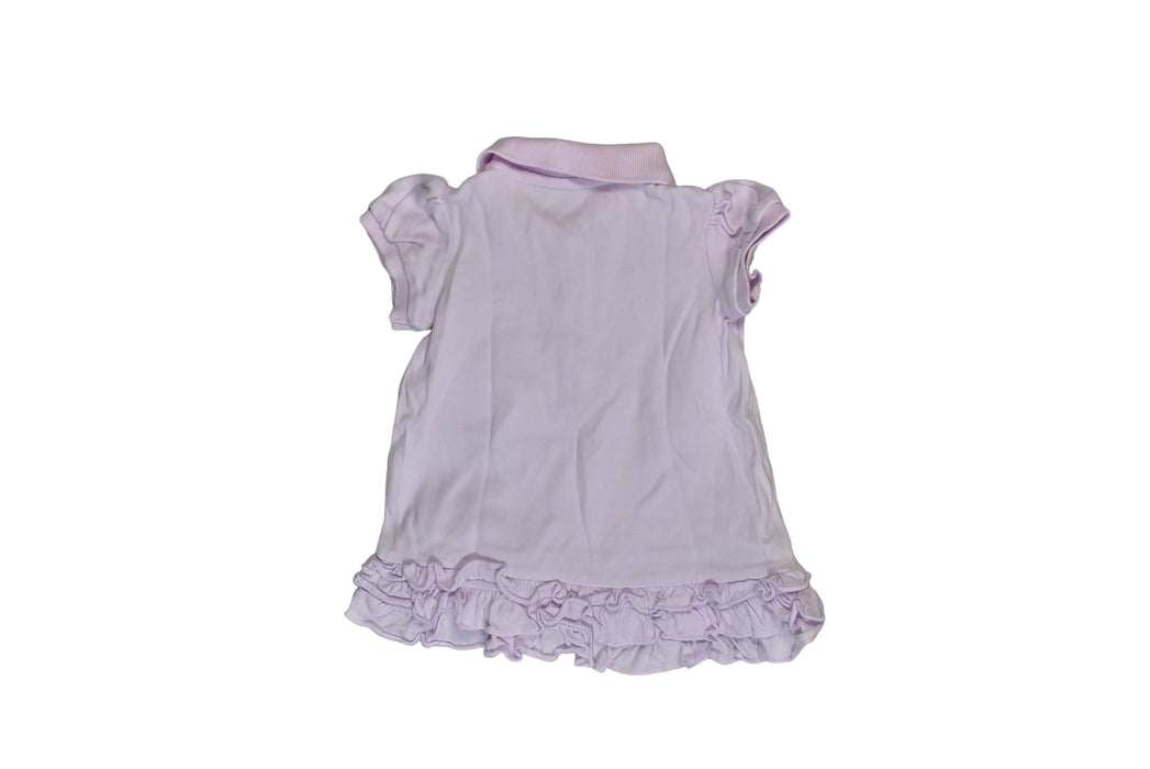 A Pink Sleeveless Dresses from Ralph Lauren in size 0-3M for girl. (Back View)