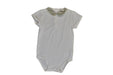 A White Short Sleeve Bodysuits from Chateau de Sable in size 3-6M for boy. (Front View)