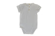 A White Short Sleeve Bodysuits from Chateau de Sable in size 3-6M for boy. (Back View)