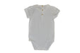 A White Short Sleeve Bodysuits from Chateau de Sable in size 3-6M for boy. (Back View)