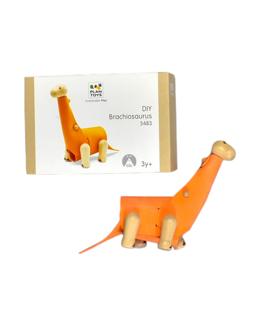 A Orange Wooden Toys from Plan Toys in size O/S for neutral. (Front View)