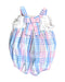 A Multicolour Sleeveless Rompers from The Beaufort Bonnet Company in size 3-6M for girl. (Back View)