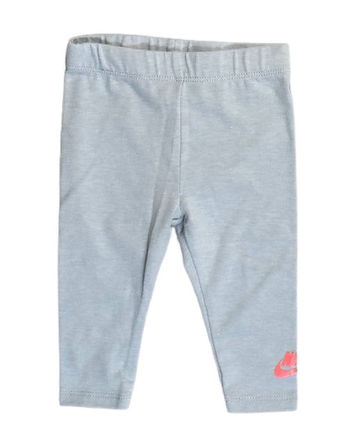 A Blue Leggings from Nike in size 3-6M for girl. (Front View)