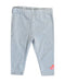 A Blue Leggings from Nike in size 3-6M for girl. (Front View)