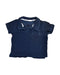 A Blue Short Sleeve Polos from Minnow in size 7Y for boy. (Front View)