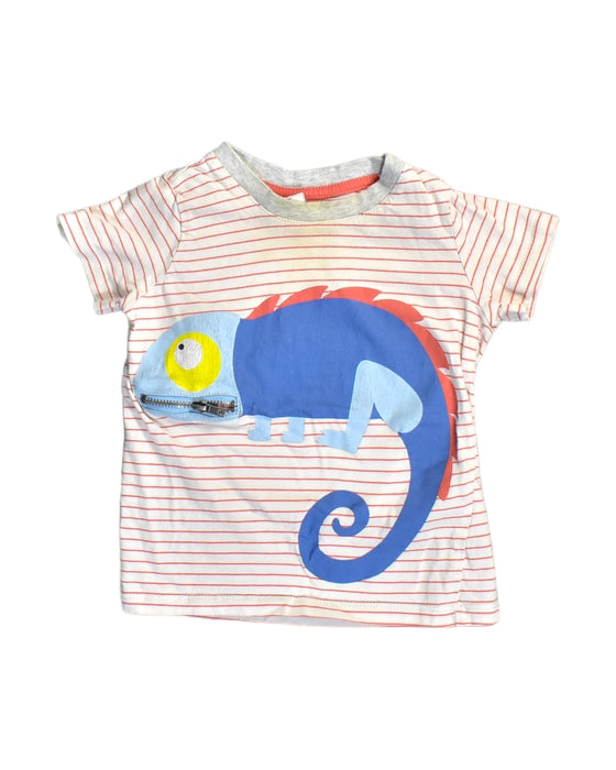 A White Short Sleeve T Shirts from Seed in size 12-18M for boy. (Front View)