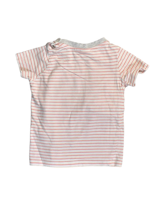 A White Short Sleeve T Shirts from Seed in size 12-18M for boy. (Back View)