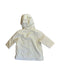 A White Rain Jackets from Petit Bateau in size 3-6M for boy. (Back View)