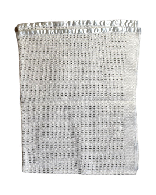 A White Swaddles from The Little White Company in size O/S for neutral. (Front View)