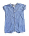 A Blue Short Sleeve Rompers from Petit Bateau in size 3-6M for boy. (Front View)