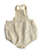 A Beige Sleeveless Bodysuits from Gocco in size 0-3M for girl. (Front View)