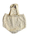 A Beige Sleeveless Bodysuits from Gocco in size 0-3M for girl. (Back View)