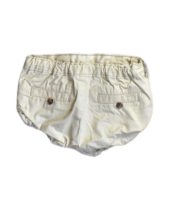 A White Bloomers from Gocco in size 6-12M for girl. (Back View)