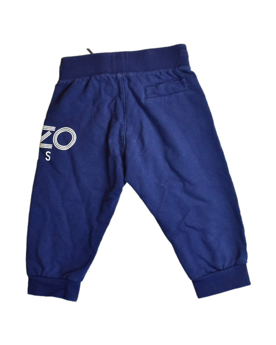 A Blue Sweatpants from Kenzo in size 6-12M for boy. (Back View)