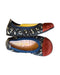 A Blue Flats from Pretty Ballerinas in size 4T for girl. (Front View)