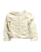 A White Cardigans from The Little White Company in size 12-18M for girl. (Front View)