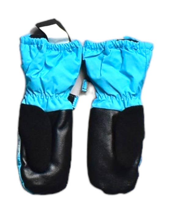 A Blue Gloves & Mittens from The North Face in size 0-3M for boy. (Back View)