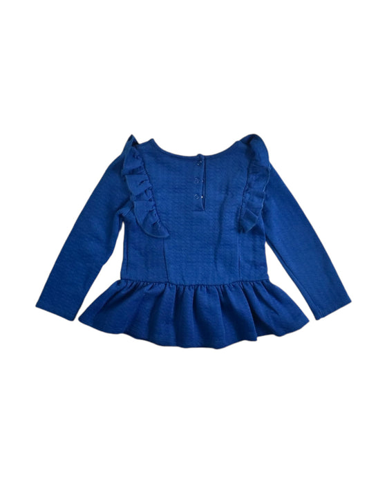 A Blue Long Sleeve Dresses from Juicy Couture in size 3T for girl. (Back View)