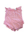A Pink Sleeveless Rompers from Ralph Lauren in size 6-12M for girl. (Front View)