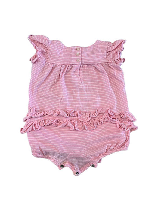 A Pink Sleeveless Rompers from Ralph Lauren in size 6-12M for girl. (Back View)