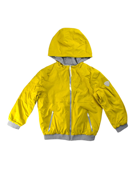 A Yellow Lightweight Jackets from Bonpoint in size 12Y for neutral. (Front View)