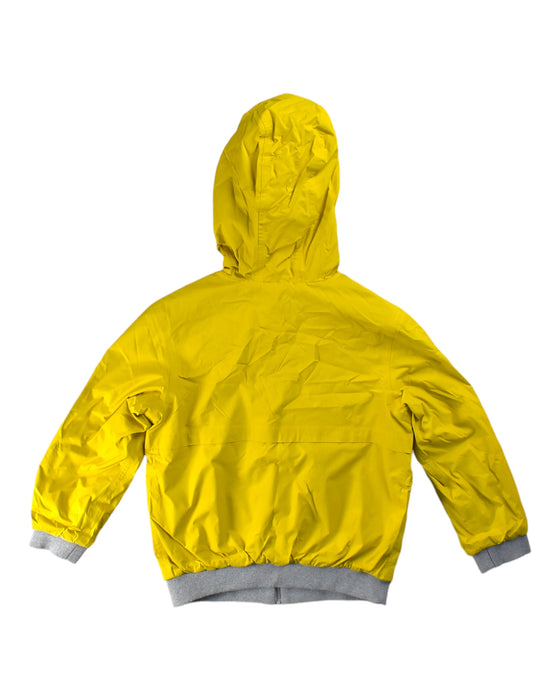 A Yellow Lightweight Jackets from Bonpoint in size 12Y for neutral. (Back View)