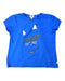A Blue Short Sleeve T Shirts from Karl Lagerfeld in size 10Y for girl. (Front View)