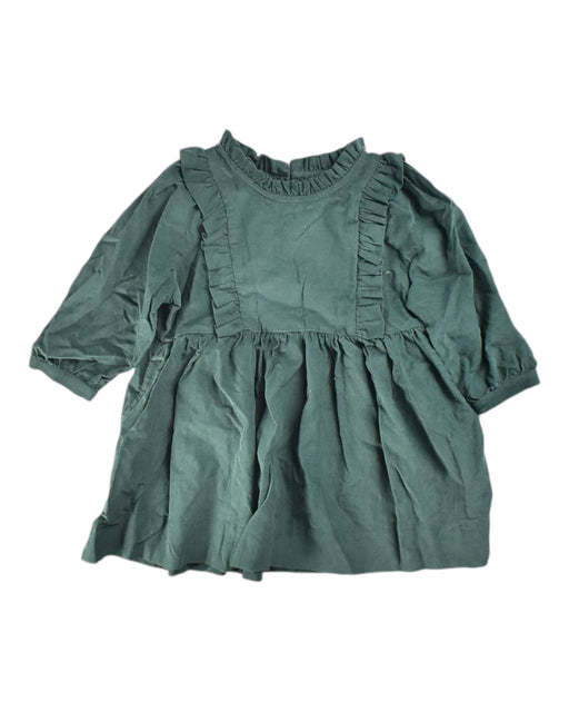 A Green Long Sleeve Dresses from Soor Ploom in size 2T for girl. (Front View)