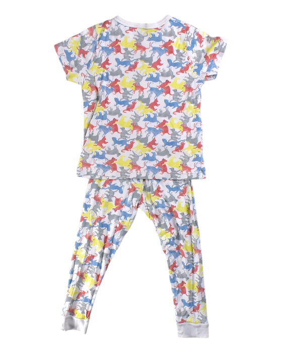 A White Pyjama Sets from Petit Bateau in size 4T for neutral. (Back View)