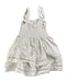 A White Sleeveless Dresses from Noralee in size 2T for girl. (Front View)
