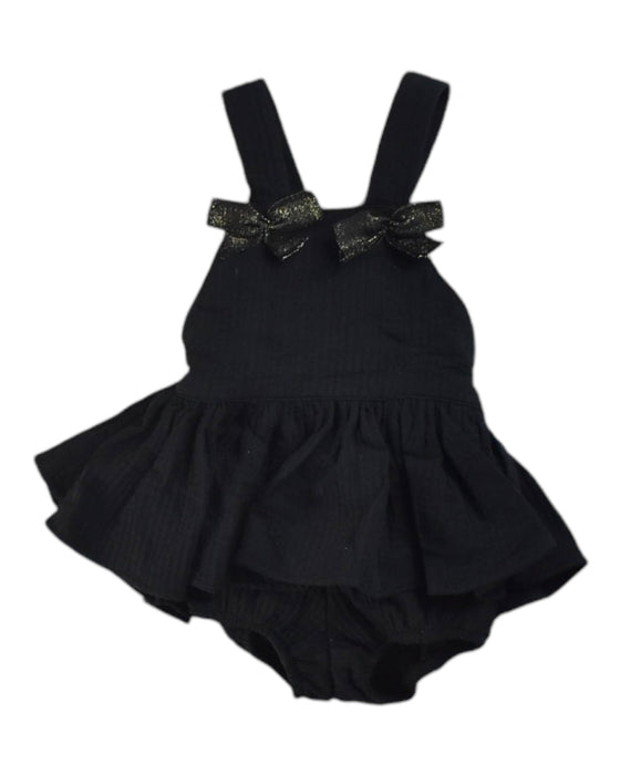 A Black Sleeveless Dresses from Jose Varon in size 3T for girl. (Front View)