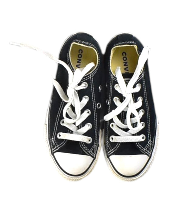 A Black Sneakers from Converse in size 5T for boy. (Back View)