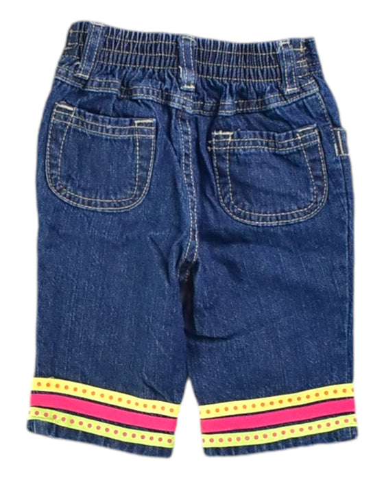 A Blue Jeans from Retykle in size 12-18M for girl. (Back View)