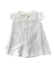 A White Short Sleeve Dresses from M&H in size 12-18M for girl. (Back View)