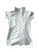 A White Short Sleeve Rompers from Petit Bateau in size 12-18M for neutral. (Back View)