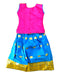 A Pink Skirt Sets from Retykle in size 7Y for girl. (Back View)