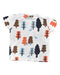 A White Short Sleeve T Shirts from Seed in size 4T for boy. (Back View)