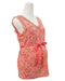 A Orange Sleeveless Dresses from Mamalicious in size M for maternity. (Back View)