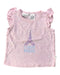 A Pink Sleeveless Tops from Peter Alexander in size 3-6M for girl. (Front View)