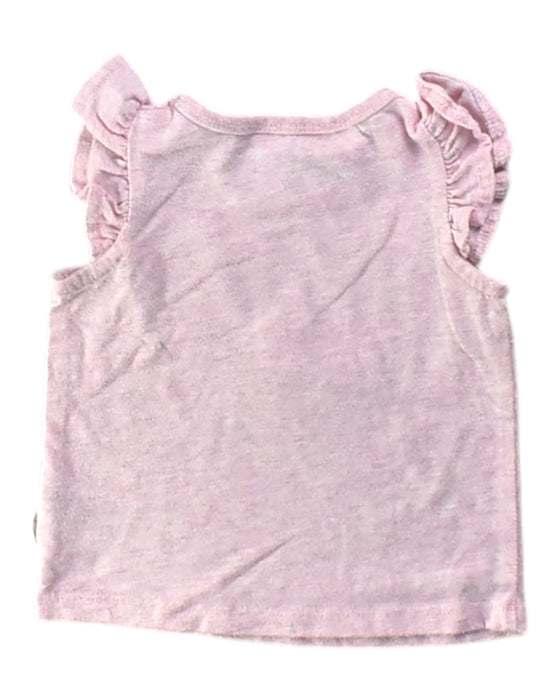A Pink Sleeveless Tops from Peter Alexander in size 3-6M for girl. (Back View)