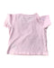 A Pink Short Sleeve T Shirts from Peter Alexander in size 3-6M for girl. (Back View)
