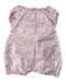 A Red Sleeveless Rompers from Chateau de Sable in size 3-6M for girl. (Back View)