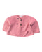 A Pink Cardigans from Bout'Chou in size 3-6M for girl. (Front View)