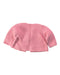 A Pink Cardigans from Bout'Chou in size 3-6M for girl. (Back View)